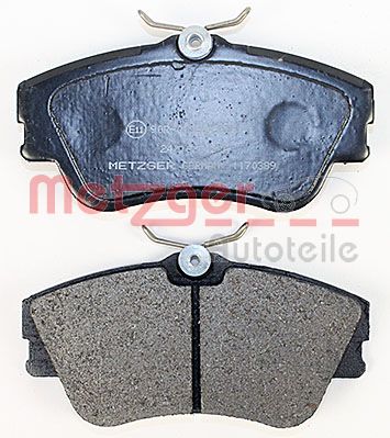METZGER 1170389 Bremsbelagsatz, Scheibenbremse